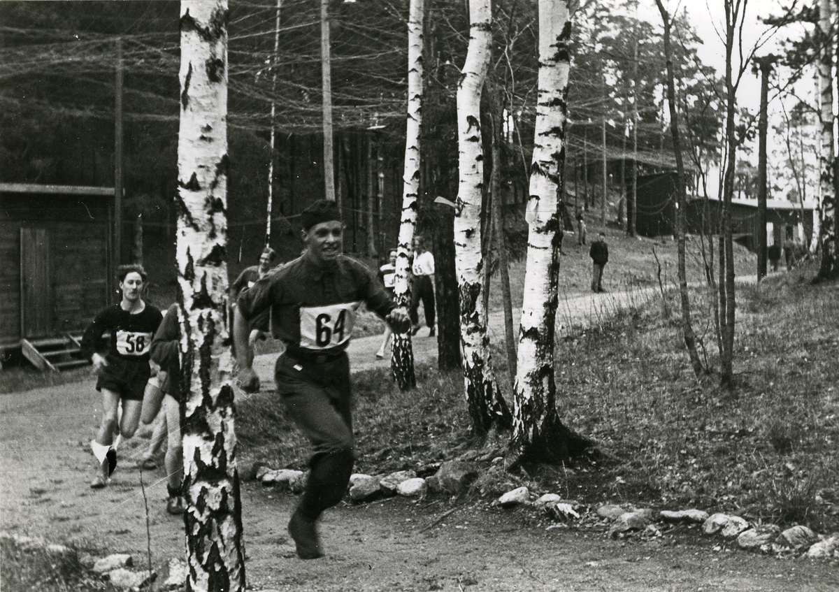 Kustflottans terränglöpning år 1948.