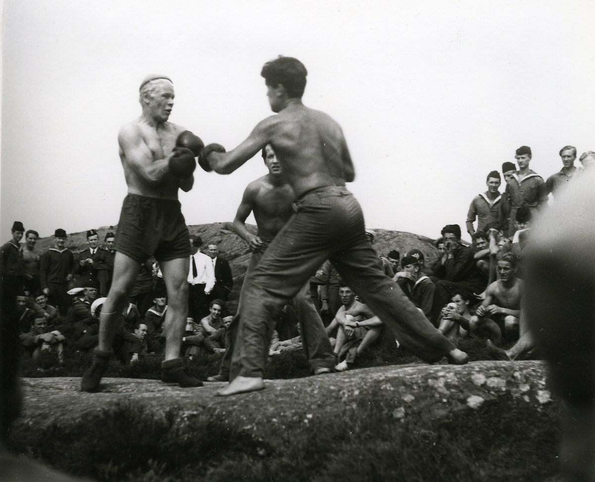 Boxningsmatch.
