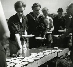 Kustflottans friluftsdag vid Kungsbackafjorden den 21 juli 1