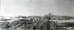 Marstrand med Karlstens fästning, panorama 1866.