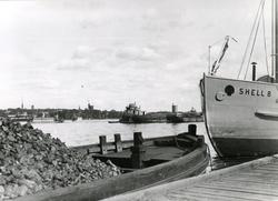 Bild från Fiskarhamnen vid Stockholms ström.