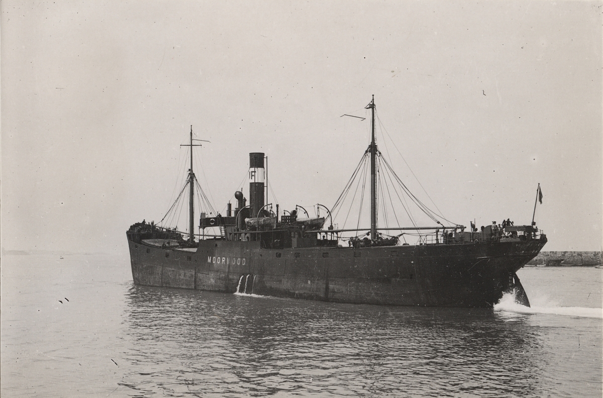 Torrlastfartyget MOORWOOD i Saint Malo 1931.