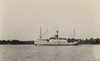 Lastångfartyget SVEA på Askrikefjärden 1927.
