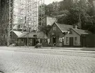 Södra varvets omgivningar. Gamla hus på Folkungagatan.