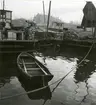 Lossande ålandsskutor vid Strandvägskajen 1936.