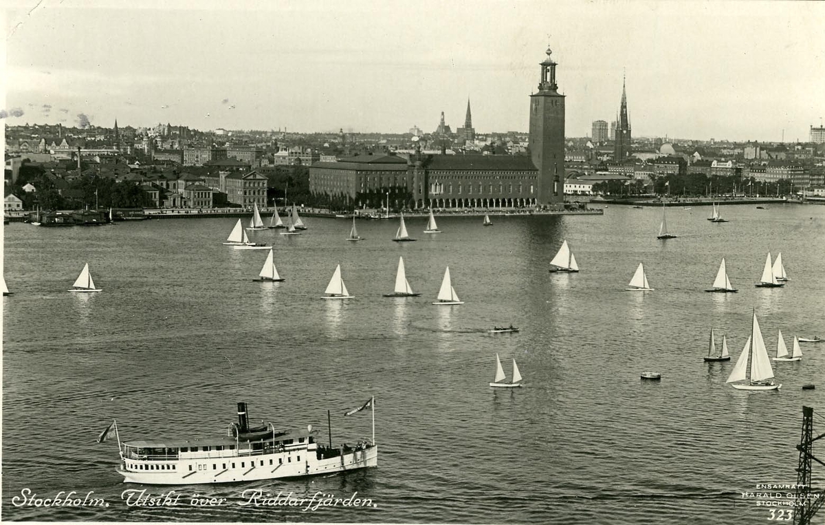 Utsikt över Riddarfjärden.