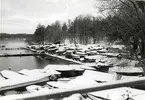 Segelsällskapet Brunnsviken.  Båthamnen vid Stallmästargården.