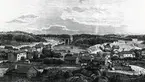 Hamnen i Södertelje, år 1861.