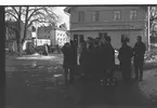 Fallskärmsjägarskolan i Karlsborg 18/3 1963.Inryckning.