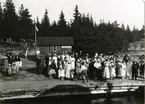 Rådmansö. Tjockö brygga, 1906.