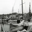 Från Simrishamns hamn, 1953.