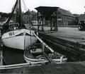 Från Simrishamns hamn, 1953.