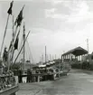 Från Simrishamns hamn, 1953.