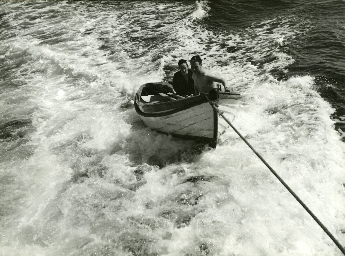 Desarmeringsbåt år 1945.