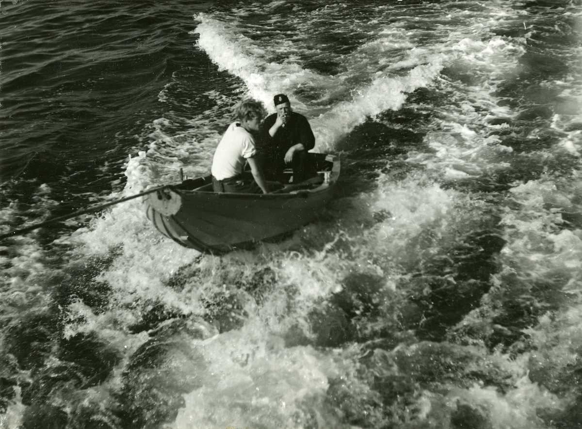Desarmeringsbåt år 1945.