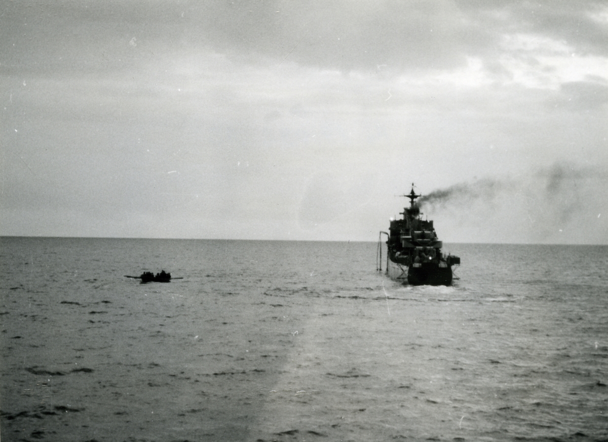 Signalering för torpedskjutning aug. 1954.
