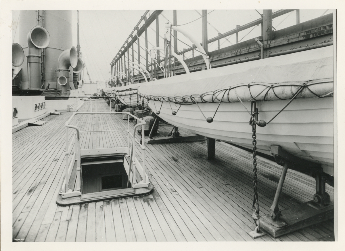 S/S STOCKHOLM båtdäcket