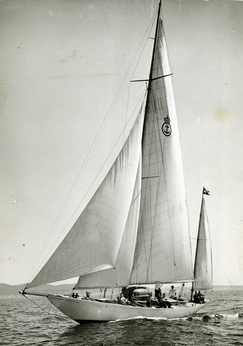 Segling år 1943.