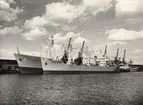 M/S HÖEGH ARONDE & HÖEGH BENIN. Foto från Köpenhamn maj 1961.