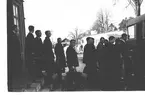 Fallskärmsjägarskolan i Karlsborg 18/3 1963.Inryckning.