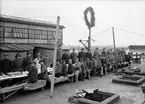 Taklagsfest i Uppsala, 1944