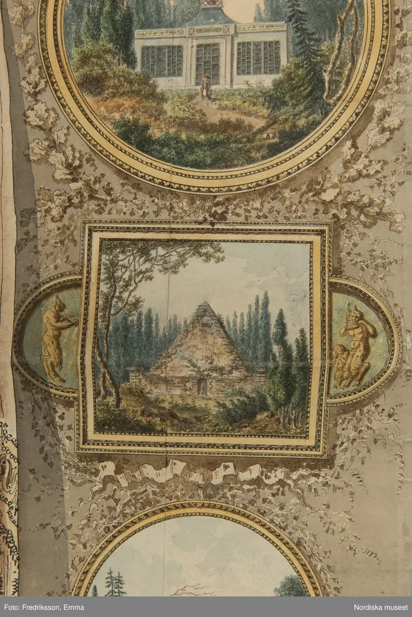Forskningsbilder, detaljer, karta, planlösning, Frankrike, Park, le De´sert de Retz, Hör ihop med NMA.0074102
Text på kartan:"Le Desert, Jardin Pittoresque, dessiné et éxécuté dans toutes ses parties, Architecture et plantations / Par Mr Racine De Monville". mm.
inmärkt som föremål NM.0334542A-D