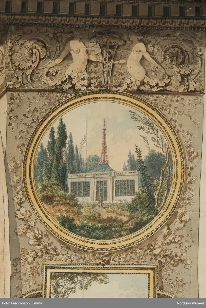 Forskningsbilder, detaljer, karta, planlösning, Frankrike, Park, le De´sert de Retz, Hör ihop med NMA.0074102
Text på kartan:"Le Desert, Jardin Pittoresque, dessiné et éxécuté dans toutes ses parties, Architecture et plantations / Par Mr Racine De Monville". mm.
inmärkt som föremål NM.0334542A-D