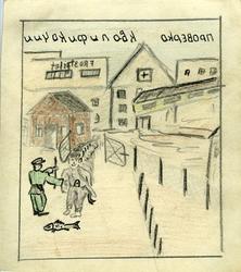 Bygninger Frostfiletfabrikk Langstranda i Bodø. Nettinggjerd