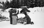 Repetitionsövning vid I 21 Västernorrlands Regemente, Sollefteå.