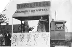 Vänersborgs boktryckeri. Från fabriks och hantverksföreningens fest på Vassbotten i Vänersborg 30/8 1930.