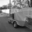 Ovanlig moped i Huskvarna på 1960-talet.