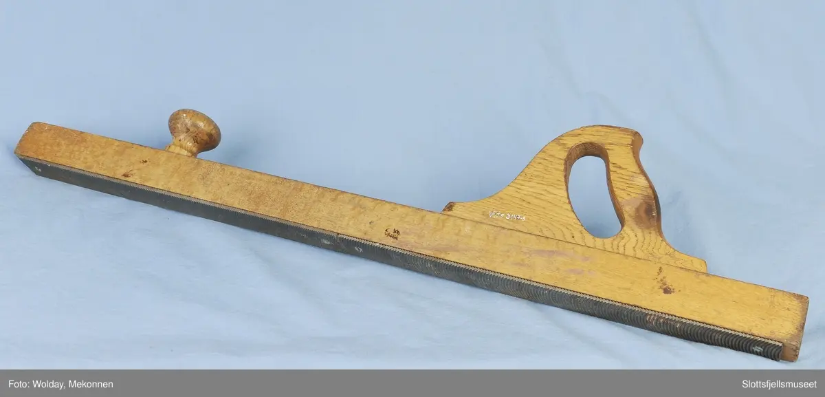 Freset fil på høvel