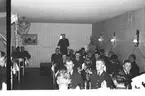 Fallskärmsjägarskolan i Karlsborg september 1963. Fest på Gästis.