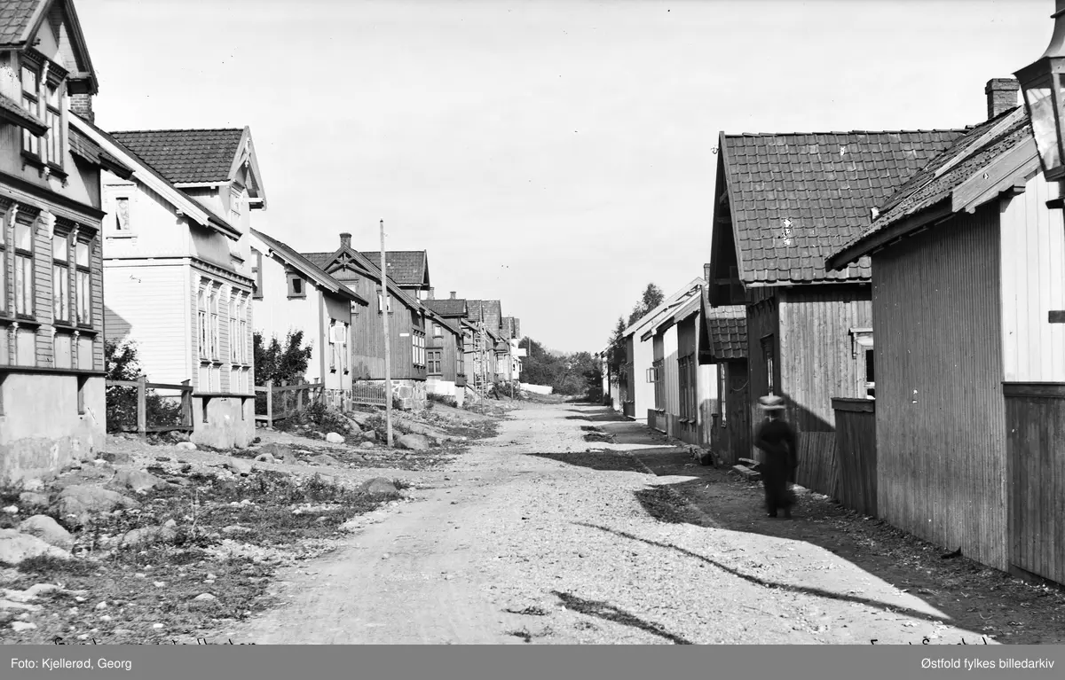 Parti fra Gundersens gate i Horten, Vestfold.