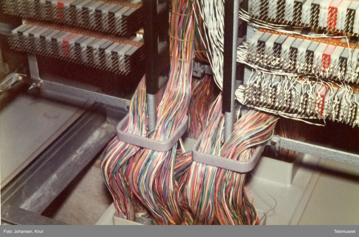 Telefonlinjer kabelføringer