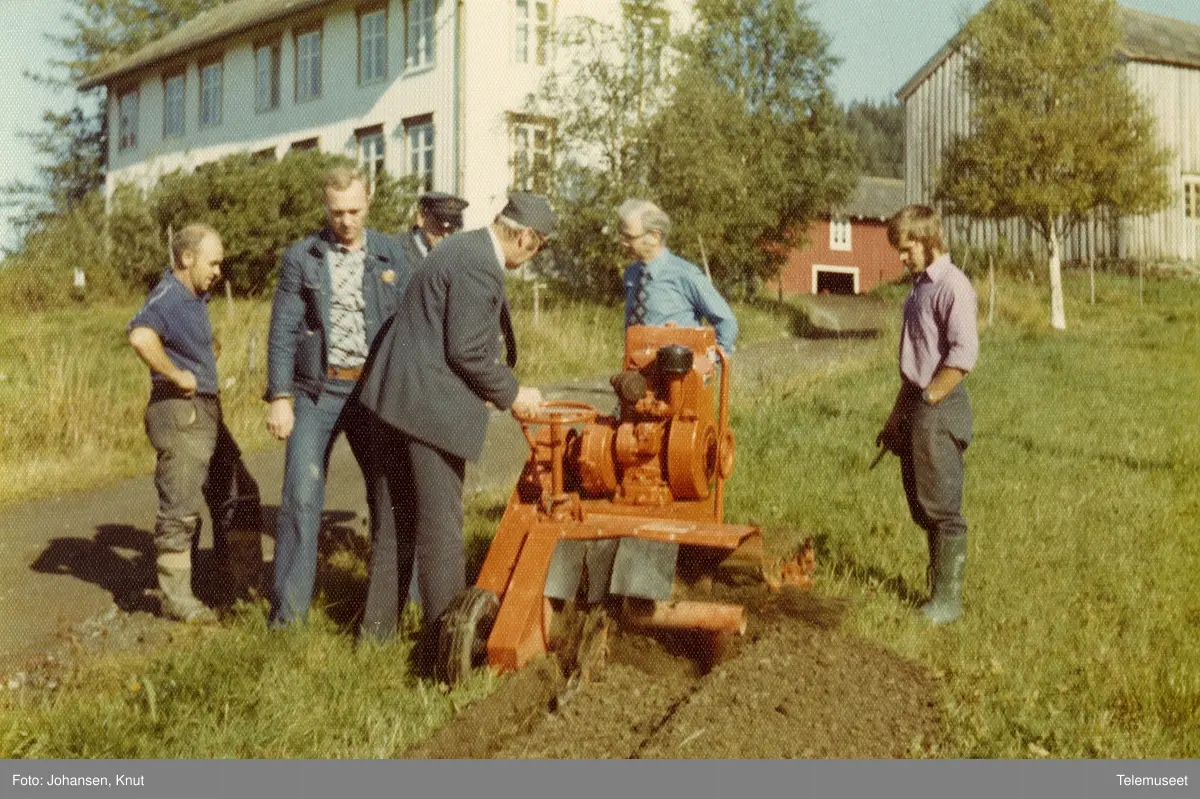 Telefonlinjer kabelføringer