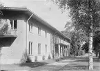 Kanslihuset på F 3 Malmen, 1948. Exteriör.