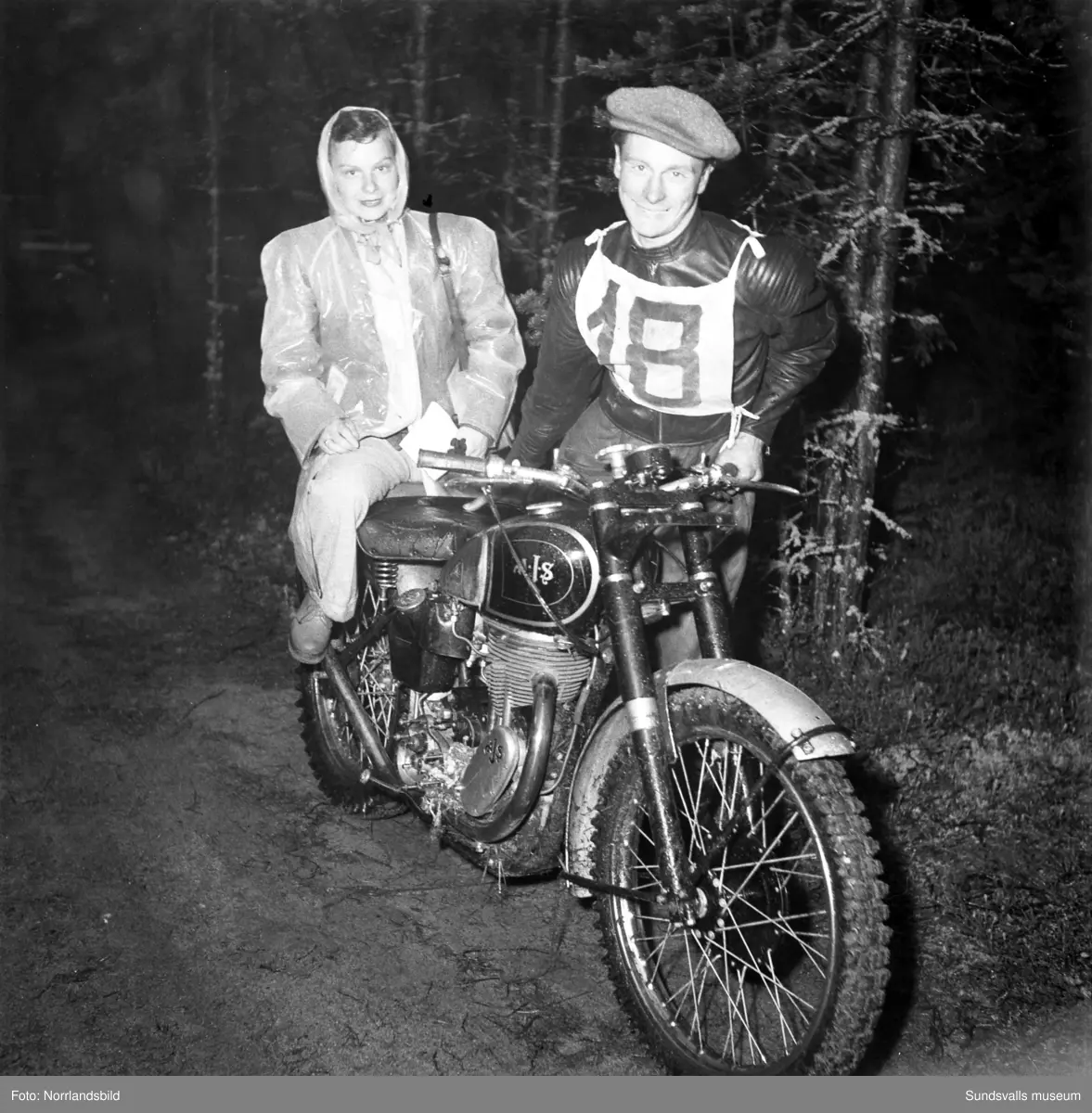 Motocrosstävlingar vid Kubikenborg.