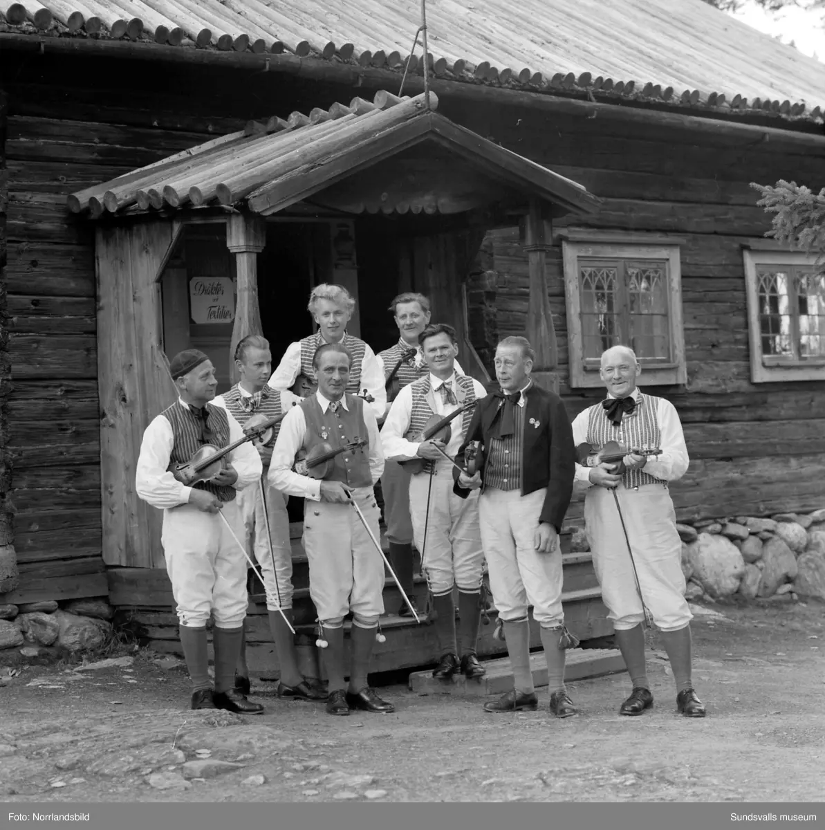 Spelmän på Norra berget.