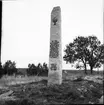 Minnessten av freden i Kolsäter. Stenen restes 1958 av föreningen Norden.  Gesäter