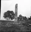 Minnessten av freden i Kolsäter. Stenen restes 1958 av föreningen Norden.  Gesäter