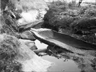 Kanot funnen vid norra stranden av Anderstjärn,Anderssjön 1932.  Dalen  Nössemark