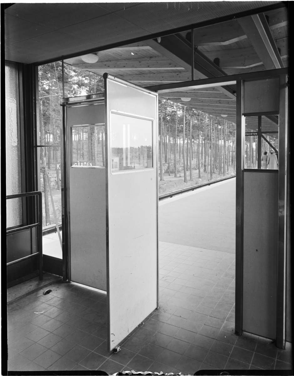 Tunnelbanestationer, Skogskyrkogården