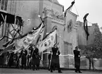 Professor Rutger Sernanders jordfästning, Uppsala domkyrka, Uppsala november 1944