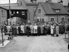 Grupporträtt - Upsala-Ekeby AB, Ekeby bruk, Uppsala 1944