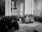 Gudstjänst i Uppsala domkyrka, Uppsala 1944