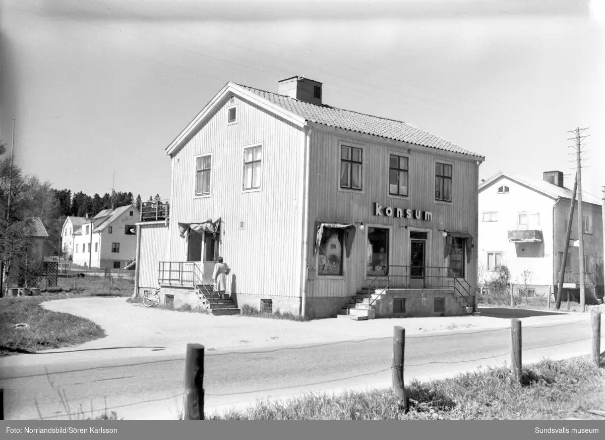 Konsumbutik på Trafikgatan 35.