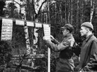 Regementsmästerskap, dagorientering, A 6. Namn se notering.