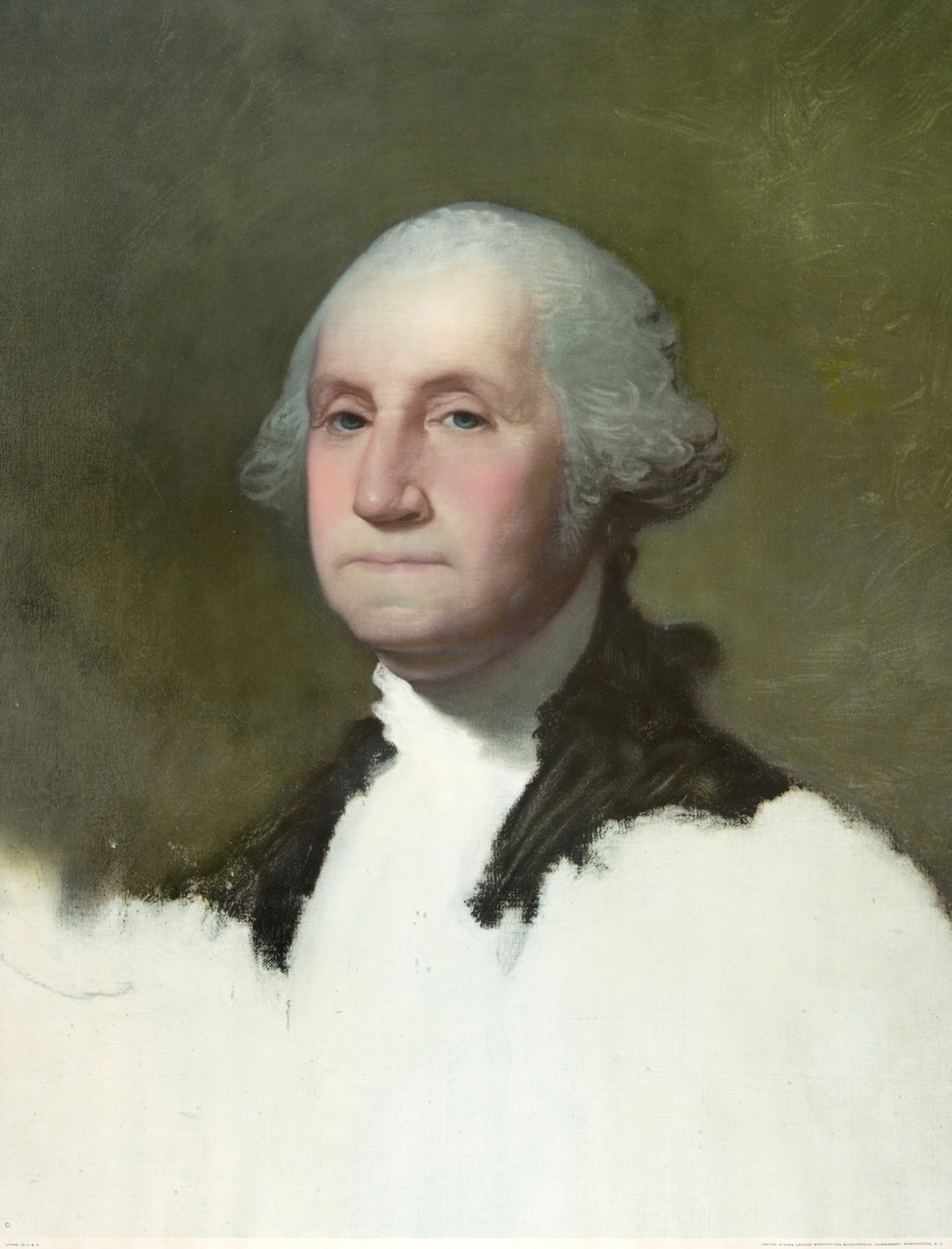 George Washington. portrett. Migrasjonsmuseet.