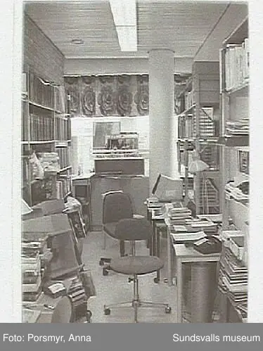 Dokumentation av biblioteksfilialen i Kvissleby, Njurunda